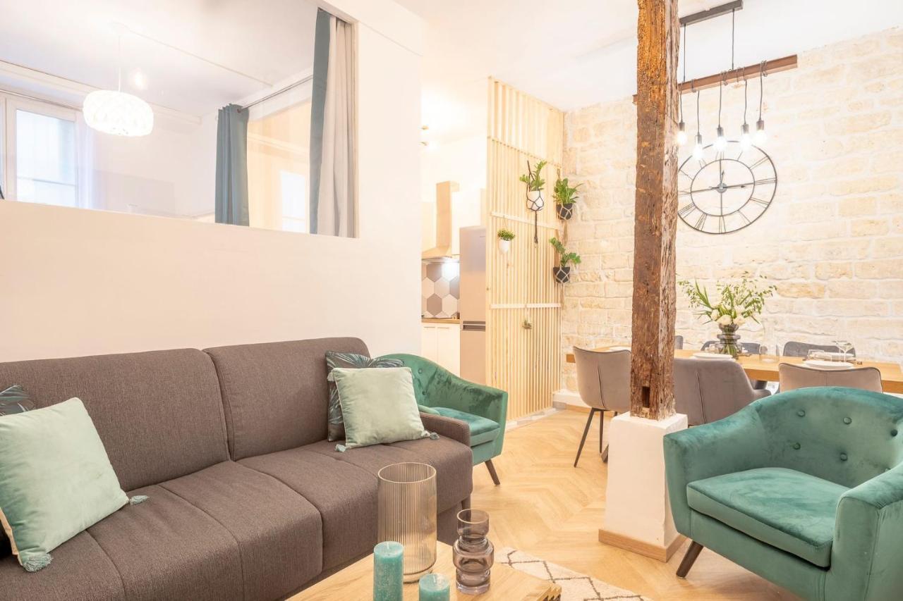 Bohemian Flat - Lovely Marais Paris Exterior foto